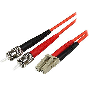 5M MM FIBER OPTIC PATCH CABLE LC ST/.