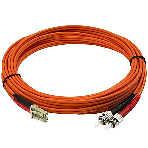 5M MM FIBER OPTIC PATCH CABLE LC ST/.