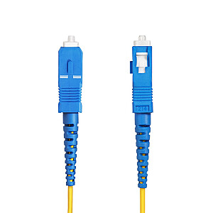 30M SC-SC OS2 FIBER OPTIC CABLE / OS2 / UPC / SIMPLEX / LSZH