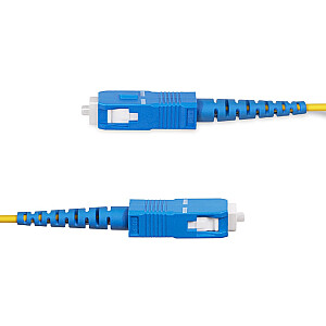 30M SC-SC OS2 FIBER OPTIC CABLE / OS2 / UPC / SIMPLEX / LSZH