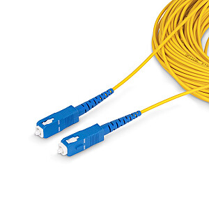 30M SC-SC OS2 FIBER OPTIC CABLE / OS2 / UPC / SIMPLEX / LSZH