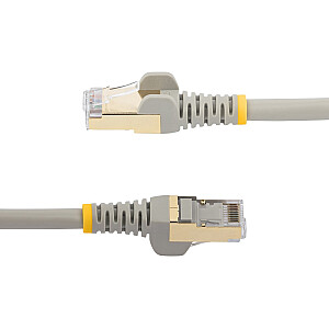 7-метровый кабель Ethernet CAT6A, серый/серый — экранированный медный провод