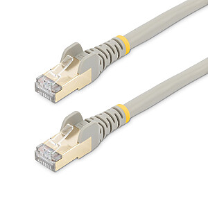 7-метровый кабель Ethernet CAT6A, серый/серый — экранированный медный провод