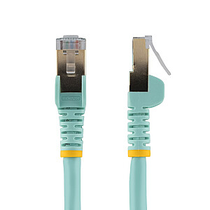 7-метровый кабель Ethernet CAT6A AQUA/AQUA - экранированный медный провод