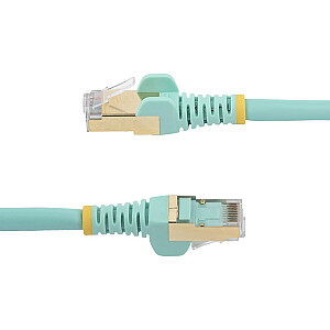 7 m Ethernet kabelis CAT6A AQUA/AQUA – ekranuotas varinis laidas