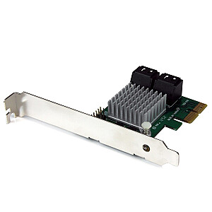 4 PRIESTAI PCIE SATA III KORTELĖ/IN