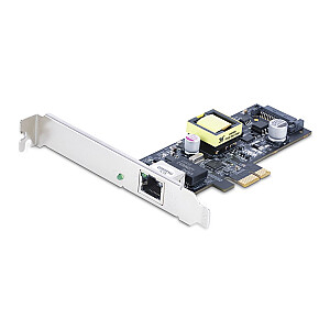 TINKLO KORTELĖ 2,5 Gb/s POE/PCIE 802.3AF/AT POE+ ETHERNET NI