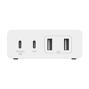 BELKIN 108W 4-ПОРТОВЫЙ USB GAN/НАСТОЛЬНЫЙ ЗАРЯДНЫЙ УЗЕЛ И ШНУР 2M