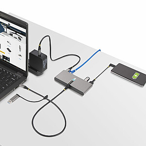 USB-C/USB-A HUB - GBE - RS232/A HUB GB ETHERNET RS232 ПОСЛЕДОВАТЕЛЬНЫЙ