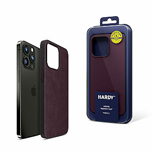 Чехол для Apple iPhone 15 Pro с MagSafe- 3mk HARDY MagFabric Case Mulberry