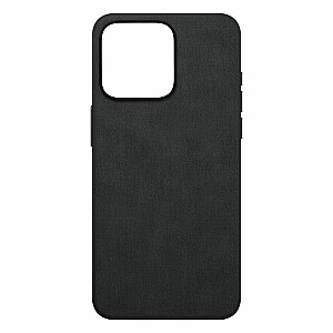 Dėklas skirtas Apple iPhone 15 Pro su MagSafe- 3mk HARDY MagFabric Case Black