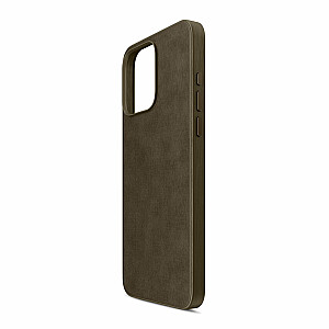 Чехол для Apple iPhone 15 Pro с MagSafe- 3mk HARDY MagFabric Case Taupe