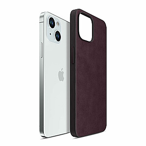 Dėklas skirtas Apple iPhone 15 su MagSafe- 3mk HARDY MagFabric Case Mulberry