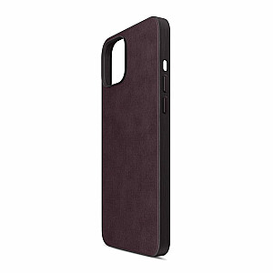 Dėklas skirtas Apple iPhone 15 su MagSafe- 3mk HARDY MagFabric Case Mulberry