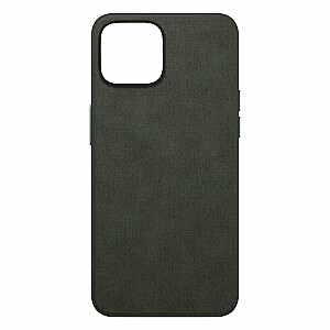 Чехол для Apple iPhone 15 с MagSafe- 3mk HARDY MagFabric Case Evergreen