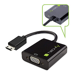 Адаптер HDMI Mini-C на VGA M/F