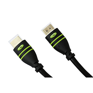 Techniškai didelės spartos HDMI laidas su Ethernet juodu 10 m