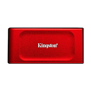 Твердотельный накопитель Kingston XS1000 1 ТБ красный