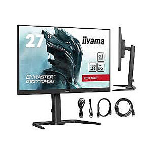 iiyama G-Master GB2770HSU-B6 Red Eagle - 27 colių | IPS | 180 Hz