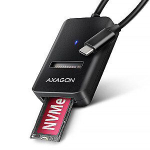 ADM2-CM Adapter USB-C Gen 2 M.2 NVMe/SATA SSD