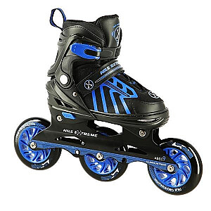 NILS EXTREME ROLLER SKATES NA18812 A DARK BLUE SIZE. M (34-38)