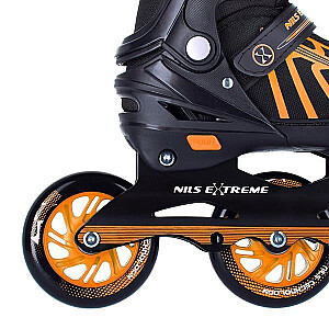 NILS EXTREME ROLLER SKATES NA18812 A ORANGE SIZE. M (34-38)