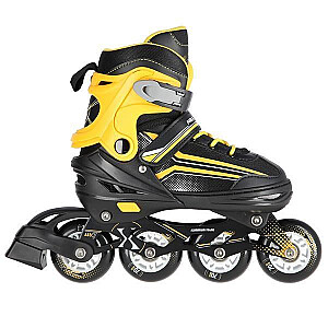 NILS EXTREME NH18190 2IN1 SKATES BLACK/ORANGE SIZE. L (39-43) WITH INTERCHANGEABLE HOCKEY SKATES