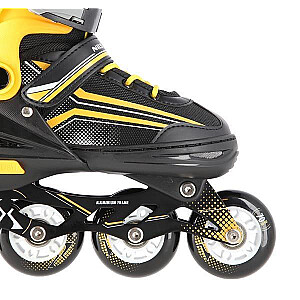 NILS EXTREME NH18190 2IN1 SKATES BLACK/ORANGE SIZE. L (39-43) WITH INTERCHANGEABLE HOCKEY SKATES