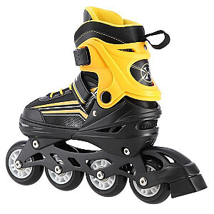 NILS EXTREME NH18190 2IN1 SKATES BLACK/ORANGE SIZE. M (34-38) WITH INTERCHANGEABLE HOCKEY SKATES