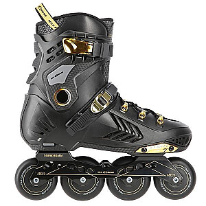 SLALOM SKATES NILS EXTREME NA20002 BLACK-GOLD SIZE. 37