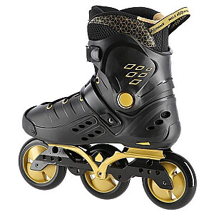 SLALOM SKATES NILS EXTREME NA20006 BLACK-GOLD SIZE. 37