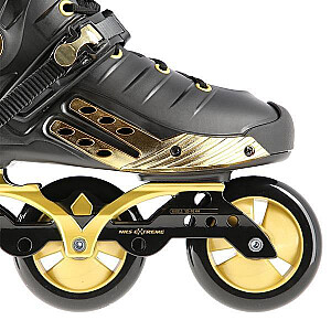 SLALOM SKATES NILS EXTREME NA20006 BLACK-GOLD SIZE. 37