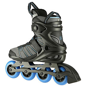 INLINE SKATES NILS EXTREME NA14217 BLACK-BLUE SIZE. 38