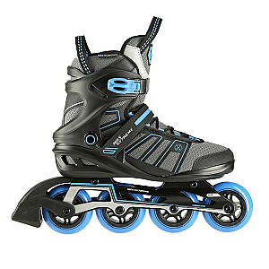 INLINE SKATES NILS EXTREME NA14217 BLACK-BLUE SIZE. 38