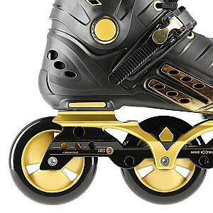 SLALOM SKATES NILS EXTREME NA20006 BLACK-GOLD SIZE. 36