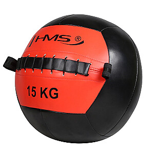 Pratimų kamuolys Sieninis kamuolys 15 kg HMS WLB15