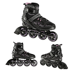 INLINE SKATES NILS EXTREME NA9157 BLACK/PURPLE SIZE. 43