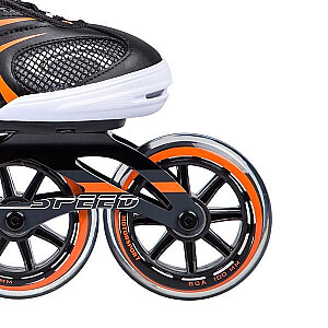 INLINE SKATES NILS EXTREME NA1060S BLACK-ORANGE SIZE. 39