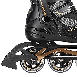 INLINE SKATES NILS EXTREME NA2150 BLACK-GOLD SIZE. 42