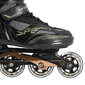 INLINE SKATES NILS EXTREME NA2150 BLACK-GOLD SIZE. 42