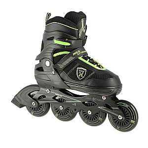 INLINE SKATES NILS EXTREME NA19088 BLACK-GREEN SIZE. L (39-42)