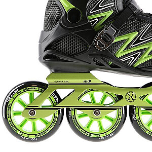 INLINE SKATES NILS EXTREME NA8660 GREEN SIZE. 38