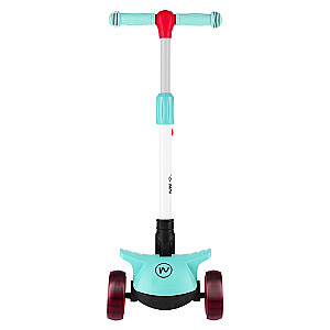 NILS FUN HLB10 LED mint children's scooter