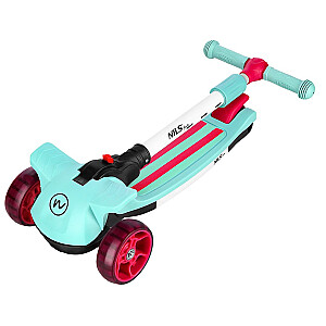 NILS FUN HLB10 LED mint children's scooter