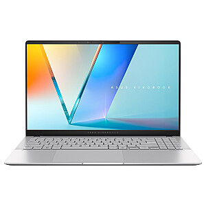 ASUS Vivobook S 15 OLED S5507QA-MA049W — Snapdragon X Elite X1E-78-10 | 15,6 дюйма | 2,8 К | 120 Гц | 32 ГБ | 1 ТБ | Win11H | Серебристый