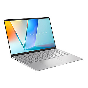 ASUS Vivobook S 15 OLED S5507QA-MA049W – Snapdragon X Elite X1E-78-10 | 15,6 colio | 2.8K | 120 Hz | 32 GB | 1 TB | Win11H | sidabras