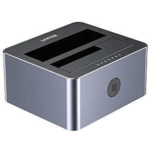 Unitek Y-3027GY01-EU Disko klonavimo stotis 2 x SATA 2,5"/3,5" USB-C 10 Gbps