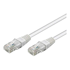 Patch Cable | 68637 CAT 6 U/UTP | PVC AWG 24/7 | Kabelio ilgis: 5 m | Baltas