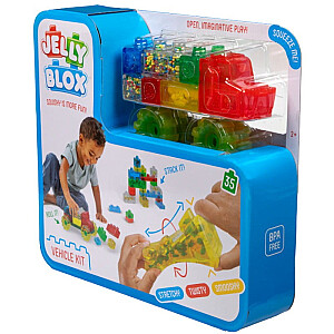 Мягкие блоки Jelly Blox Vehicle