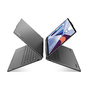 Lenovo Yoga 7 Intel® Core™ i5 i5-1335U hibridinis (du viename) 35,6 cm (14 colių) 2,2K jutiklinis ekranas 16 GB LPDDR5-SDRAM 512 GB SSD Wi-Fi 6E (802.11ax) Windows 11 Home Grey New Repack /Perpakuota